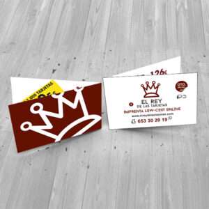 Tarjetas Dobles Plegadas